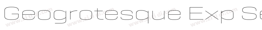 Geogrotesque Exp Sem字体转换
